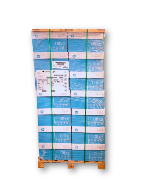 Imagen de bultos de resma papel oficio HP/CHAMEX 8.5x13 para oficina